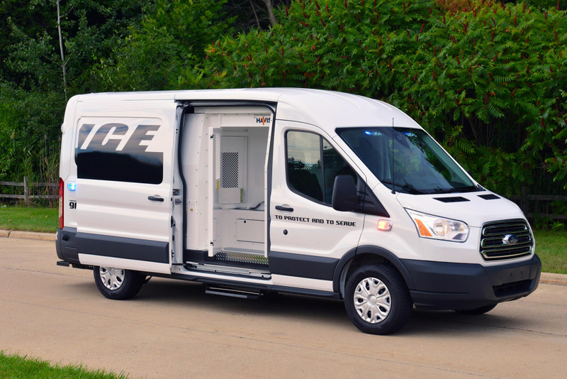 Illustration for article titled The 2015 Ford Transit Prisoner Transport Is A Supermax Prison On Wheels